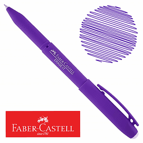 Lápiz borrable faber castell  - Morado