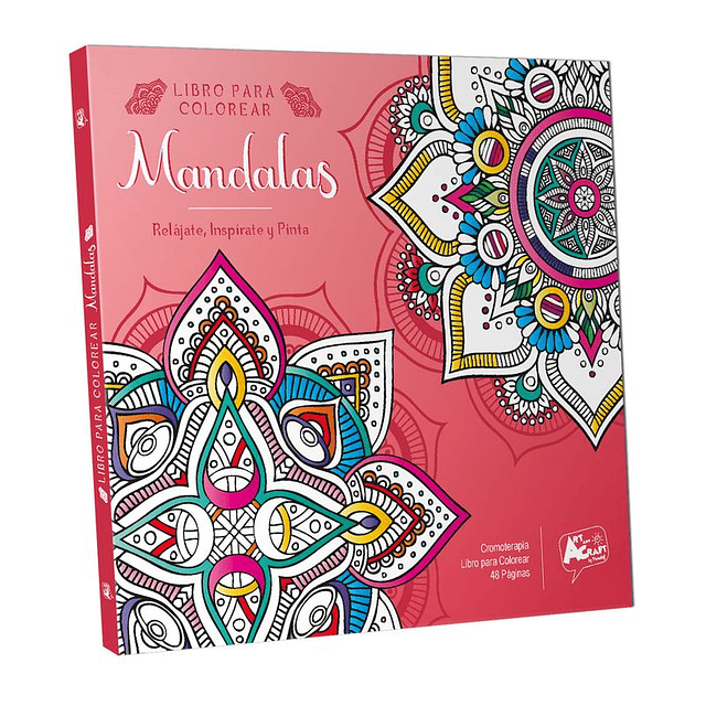 Libro para colorear mandalas 