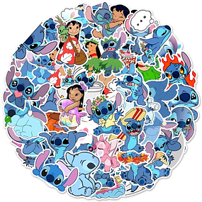 50 Stickers de Stitch 