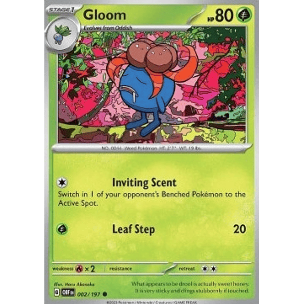 Gloom – 002/197 – Common– Inglés