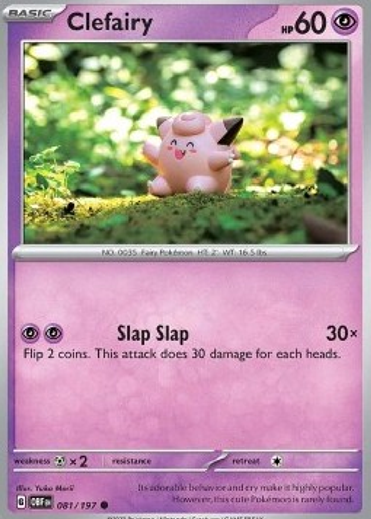 Clefairy– 081/197 – Common– Inglés