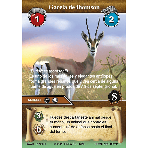 Gacela de thomson - 032/110 | Edición Comienzo SELVA TCG