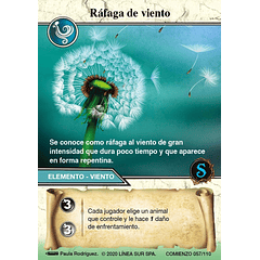 Ráfaga de viento- 057/110 | Edición Comienzo SELVA TCG