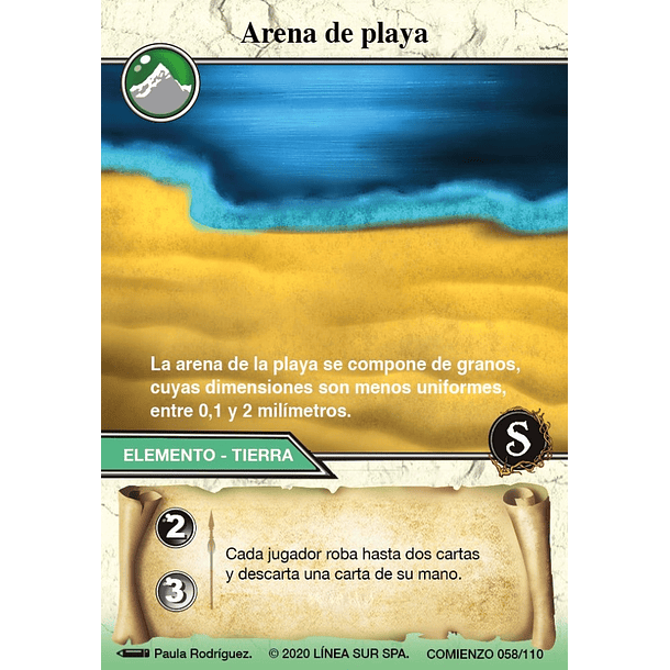 Arena de Playa- 058/110 | Edición Comienzo SELVA TCG