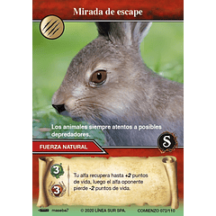 Mirada de escape- 072/110 | Edición Comienzo SELVA TCG