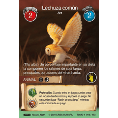 Lechuza común- 019/153 | Edición Tomo I SELVA TCG