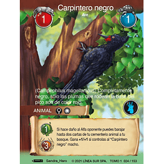 Carpintero negro- 024/153 | Edición Tomo I SELVA TCG