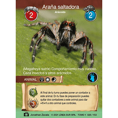 Araña saltadora- 026/153 | Edición Tomo I SELVA TCG