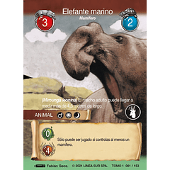 Elefante marino- 061/153 | Edición Tomo I SELVA TCG