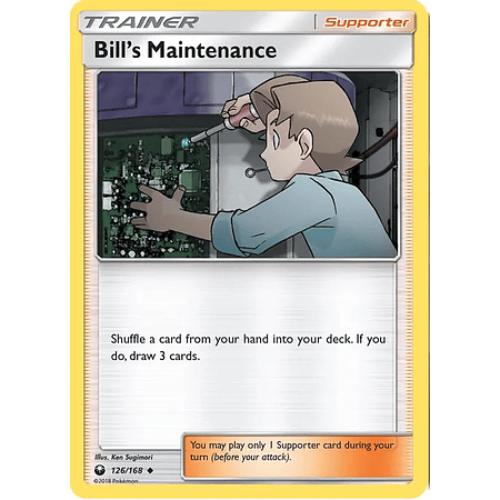 Bill's Maintenance - Uncommon– Inglés