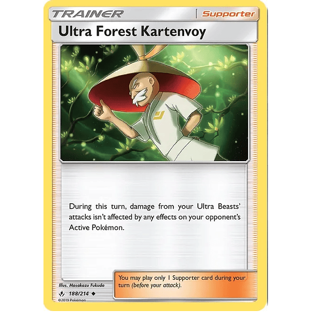 Ultra Forest Kartenvoy 188/214- Uncommon– Inglés