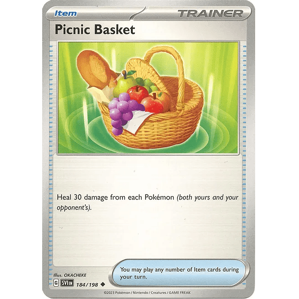 Picnic Basket 184/198- Uncommon– Inglés