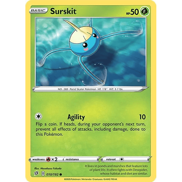 Surskit 010/192- Common– Inglés