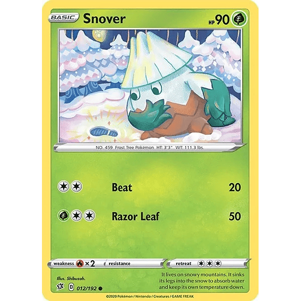 Snover 012/192- Common Foil– Español