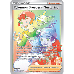 Pokémon Breeder's Nurturing 195/189- Secrect Rare- Inglés