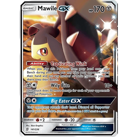 Mawile GX 141/236- Ultra Rare– Inglés