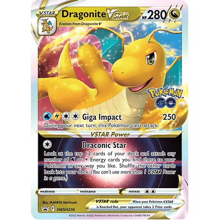 Dragonite Vstar- Promo- Ultra Rare–Inglés