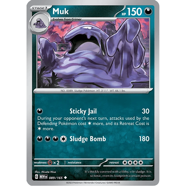 Muk- 089/165- Uncommon–Inglés