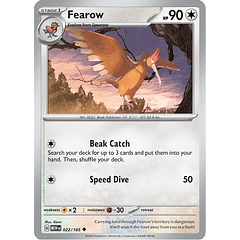 Fearow 022/165- Common- Inglés