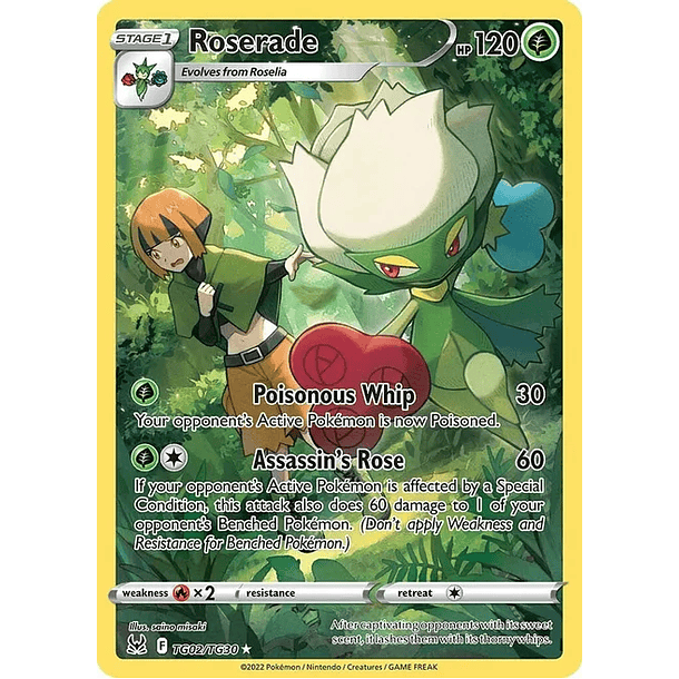 Roserade TG02/TG30–Ultra Rare- Inglés