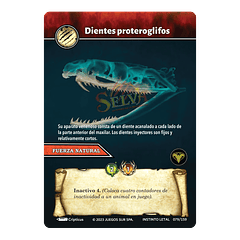 Dientes proteroglifos- 079/159 | Edición Instinto Letal SELVA TCG