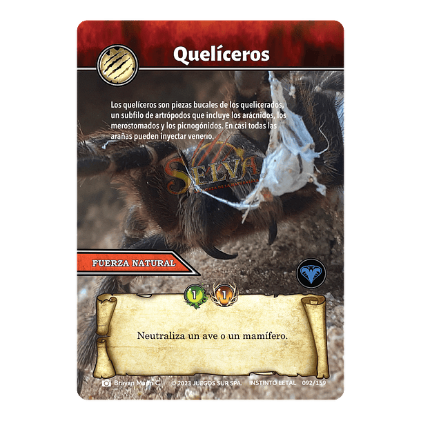 Quelíceros- 092/159 | Edición Instinto Letal SELVA TCG