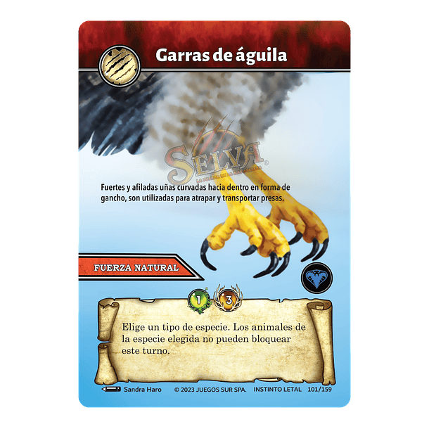 Garras de águila- 101/159 | Edición Instinto Letal SELVA TCG