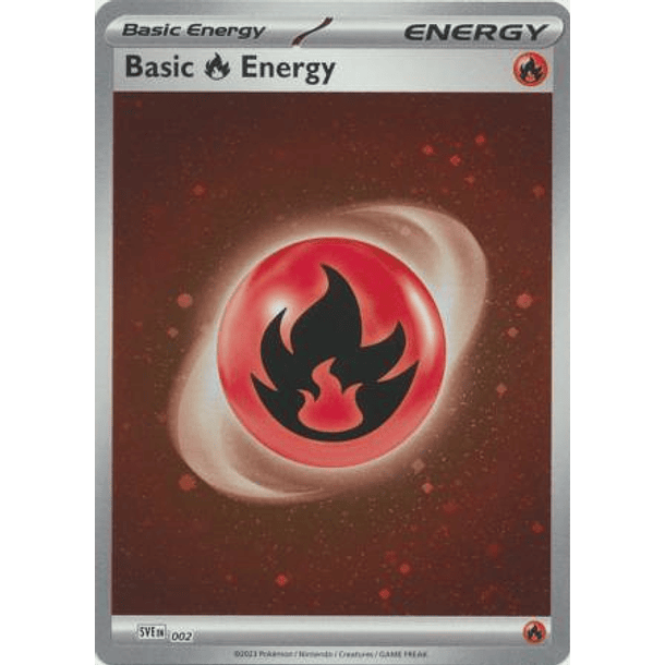 Fire Energy Galaxy Holo –Inglés