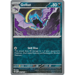 Golbat 042/165- Common Foil–Inglés