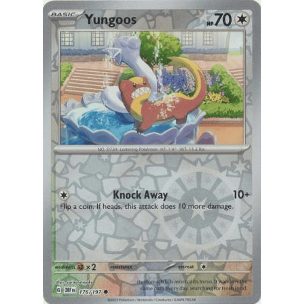 Yungoos– 176/197 – Common Foil– Inglés