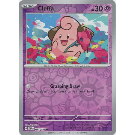 Cleffa - 080/197 - Common Foil– Inglés