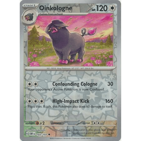 Oinkologne - 183/197 - Uncommon Foil Inglés