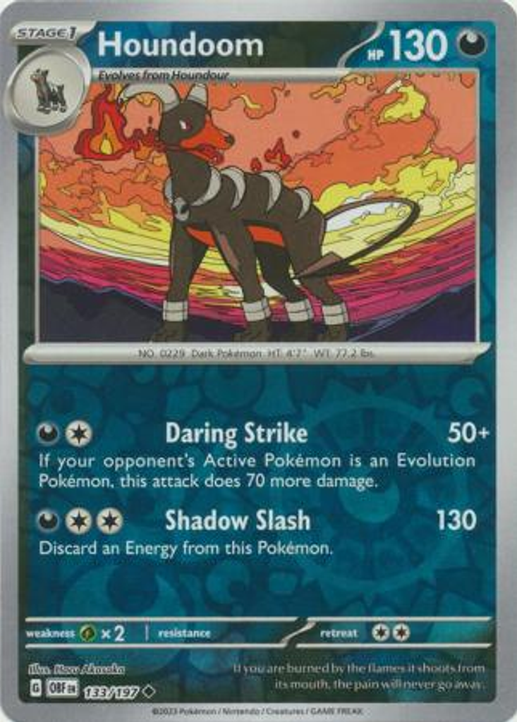 Houndoom - 133/197 - Uncommon Foil– Inglés