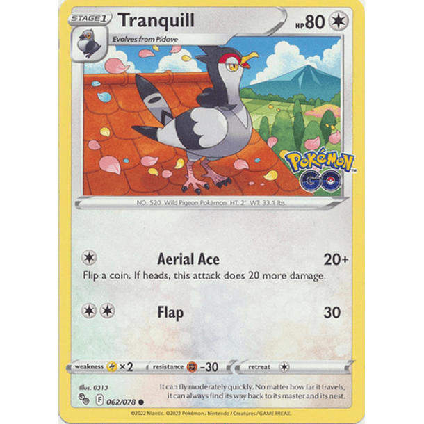 Tranquill - 062/078 - Common- Inglés