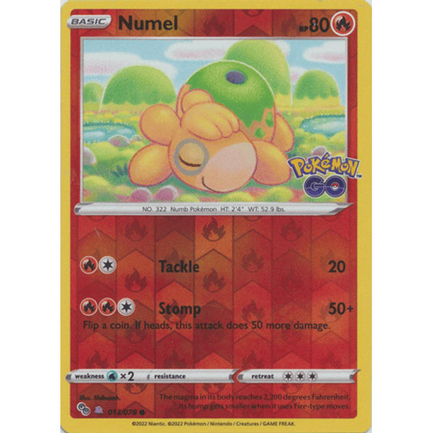 Numel - 013/078 - Common Foil Inglés