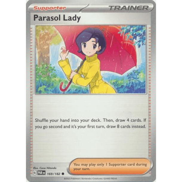 Parasol Lady - 169/182 - Common - Español