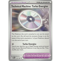 Technical Machine: Turbo Energize - 179/182 - Uncommon Inglés