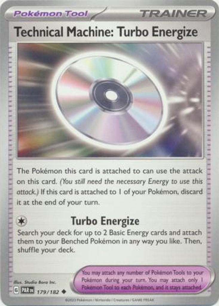 Technical Machine: Turbo Energize - 179/182 - Uncommon Inglés