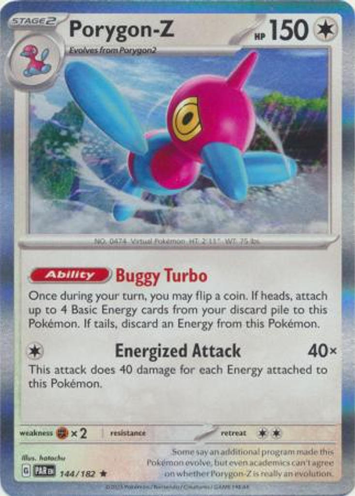 Porygon-Z - 144/182 - Holo Rare Español