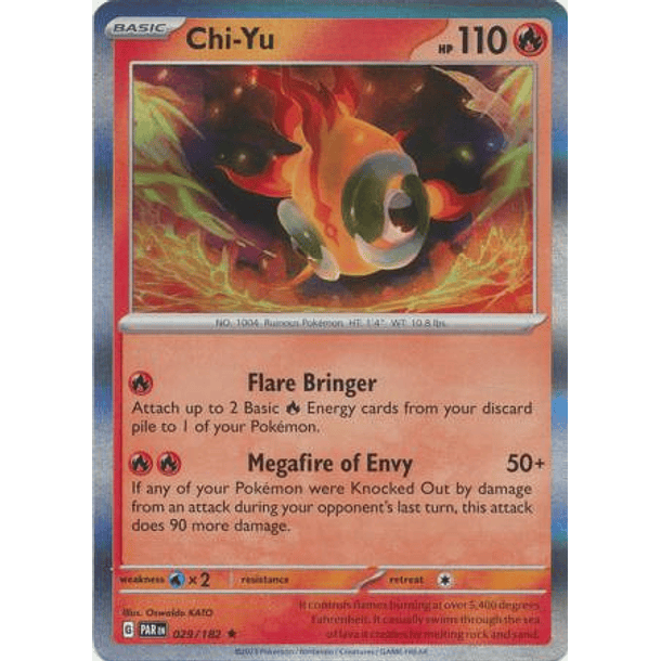 Chi-Yu - 029/182 - Rare Holo Español