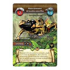 Rana venenosa de bandas amarillas- 012/159 | Edición Instinto Letal SELVA TCG