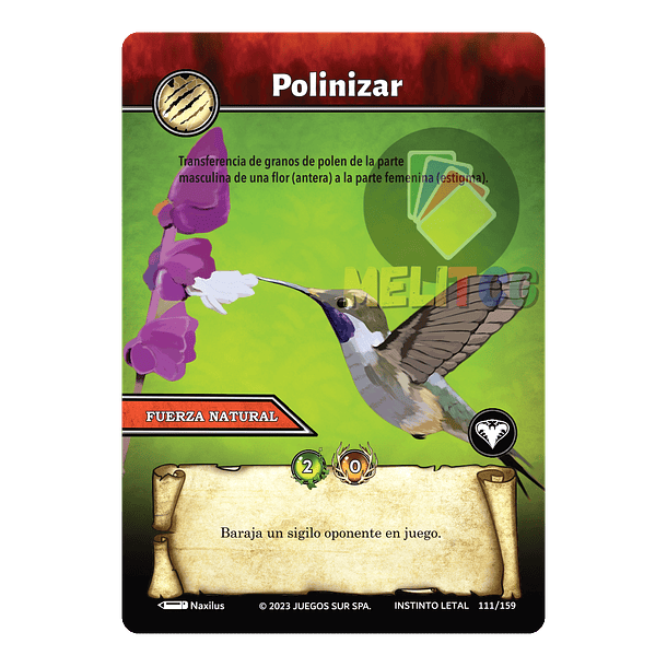 Polinizar- 111/159 | Edición Instinto Letal SELVA TCG