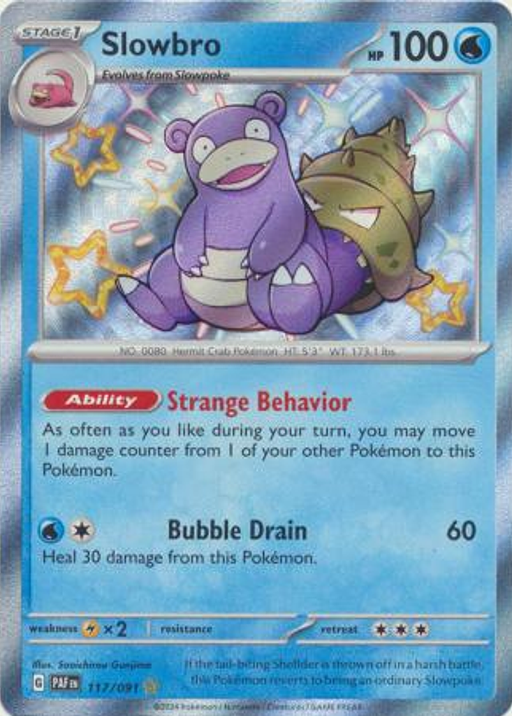 Slowbro - 117/091 - Shiny Rare Español