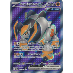 Iron Boulder ex - 192/162 - Full Art Secret Rare Inglés