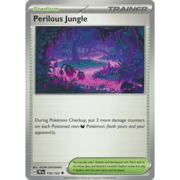 Perilous Jungle - 156/162 - Uncommon Inglés