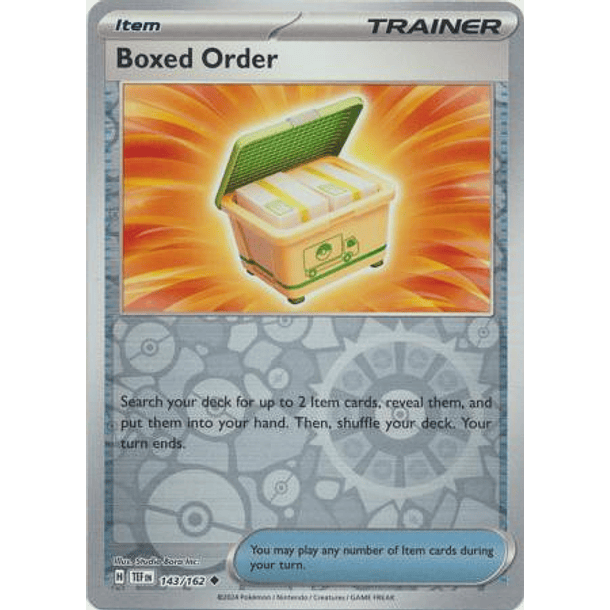 Boxed Order - 143/162 - Uncommon Foil Inglés