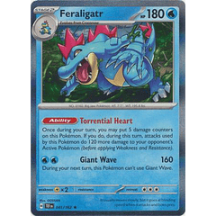 Feraligatr - 041/162 - Holo Rare Inglés