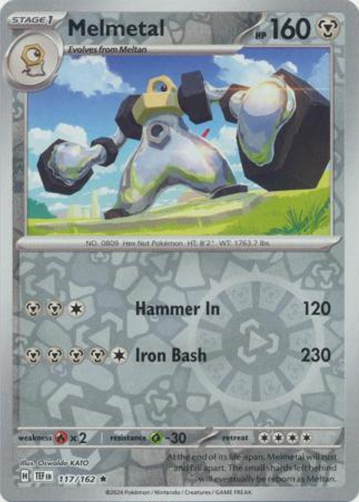 Melmetal - 117/162 - Rare Foil Inglés