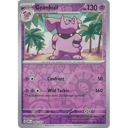 Granbull– 088/197 – Uncommon Foil– Inglés