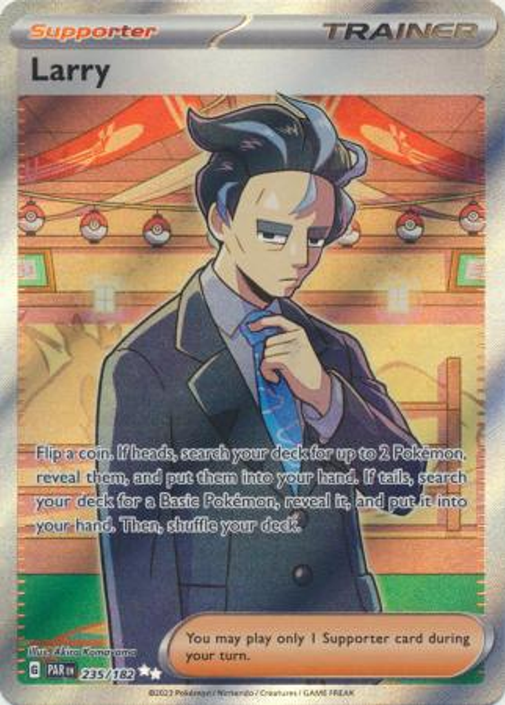 Larry - 235/182 - Full Art Secret Rare Inglés